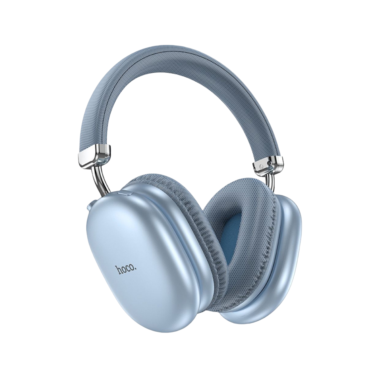 Hoco. W35 Max Joy Aux Destekli Bluetooth Kablosuz Kulaklık - Mavi