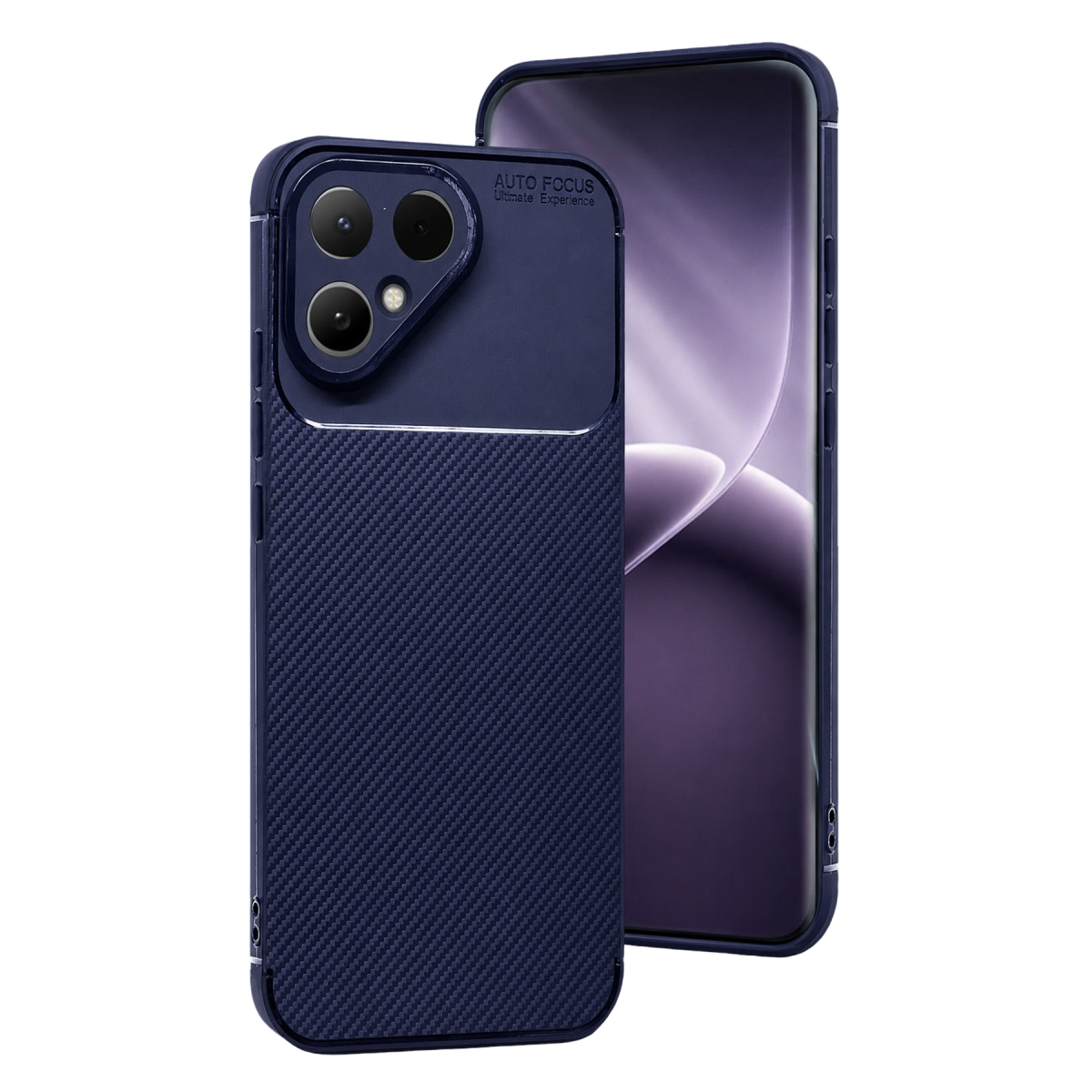 Newface Tecno Pova Curve 2 5G Auto Focus Karbon Kapak - Lacivert