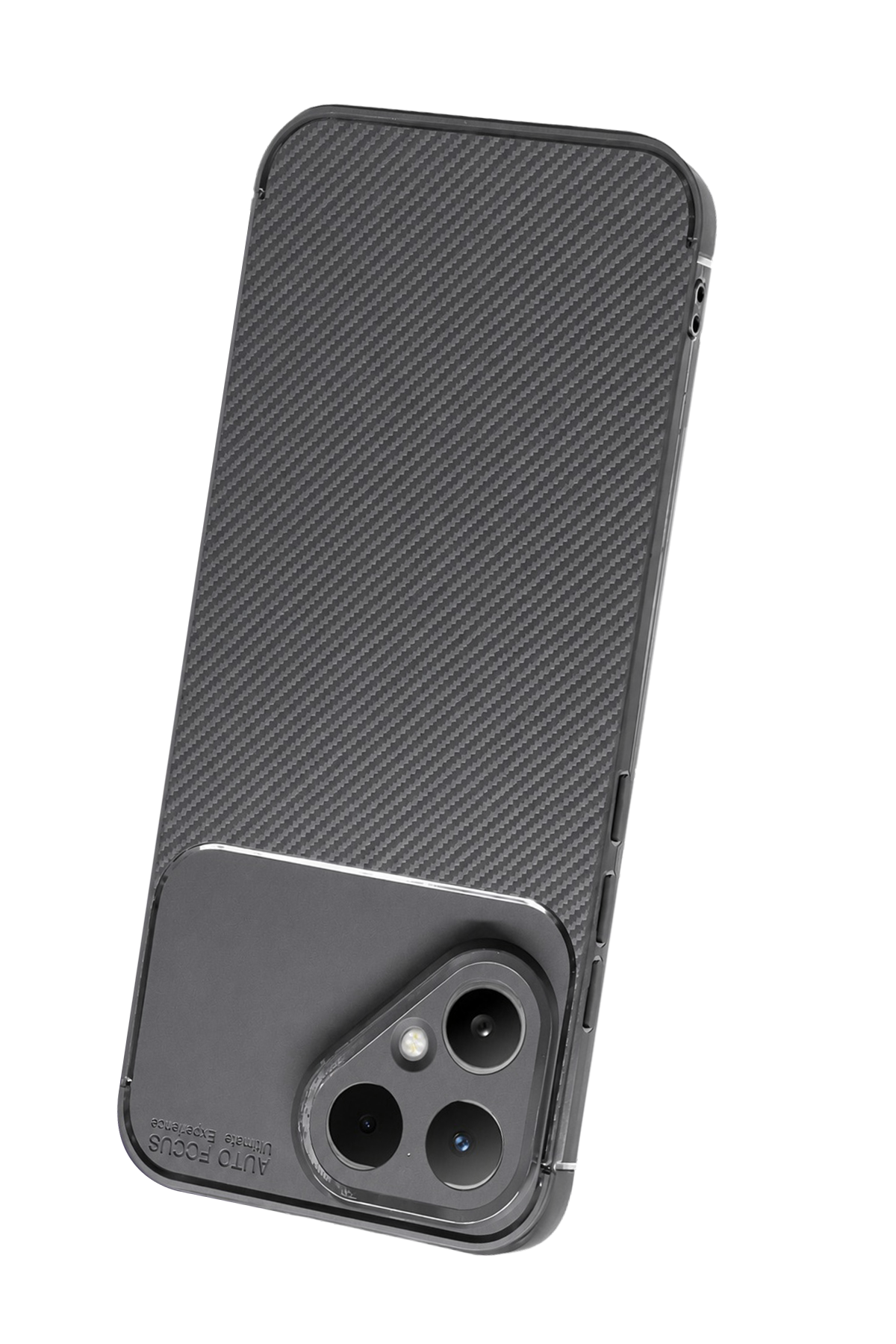 Newface Tecno Pova Curve 2 5G Auto Focus Karbon Kapak - Gri — görsel 4