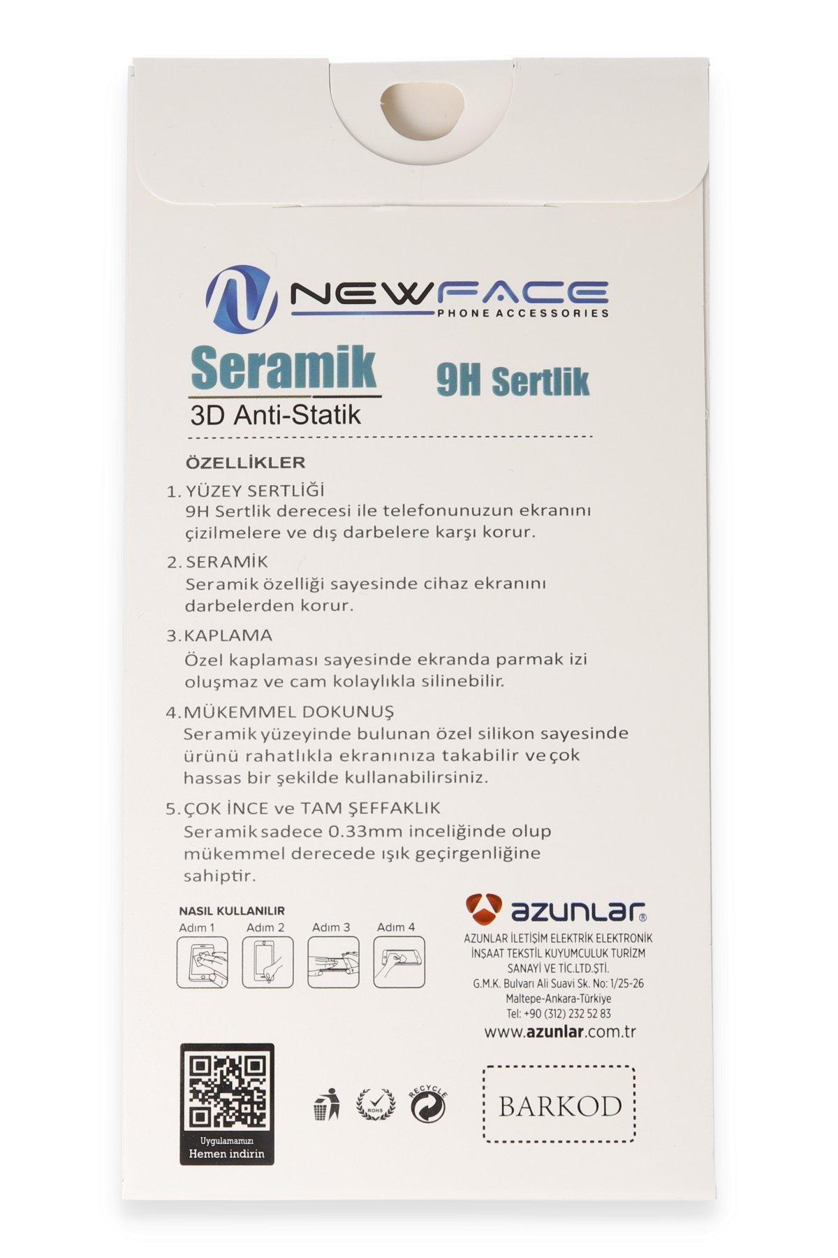 Newface Apple iPhone 13 3D Antistatik Seramik Nano Ekran Koruyucu — görsel 2
