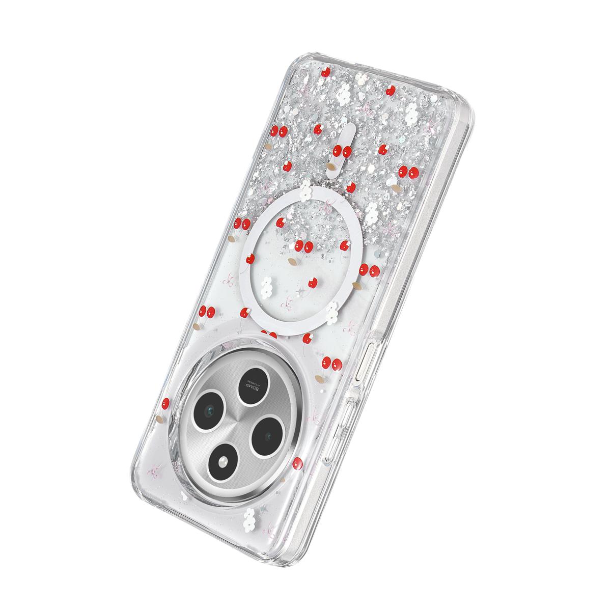 Onegif Xiaomi Redmi 14C Misk Simli Magsafe Kapak - Desen 5
