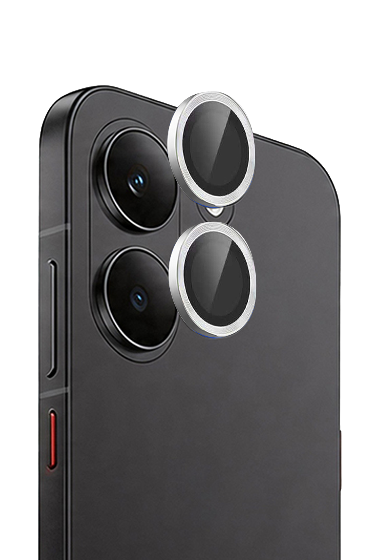 Newface Xiaomi Poco X8 Pro Raze Metal Kamera Lens - Gümüş — görsel 2