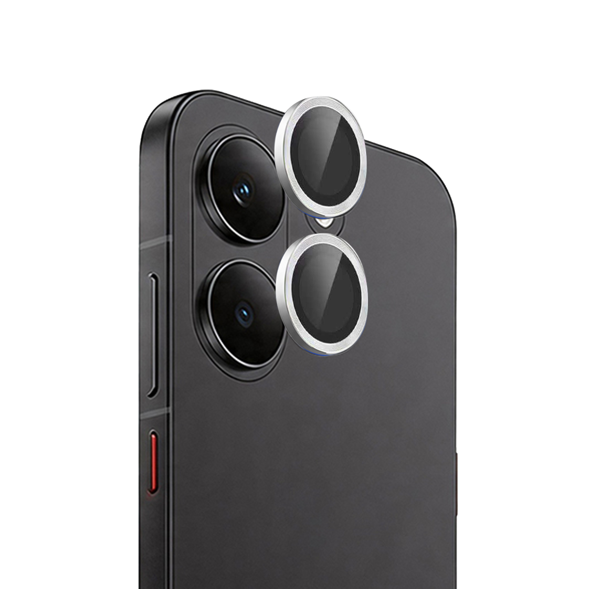 Newface Xiaomi Poco X8 Pro Raze Metal Kamera Lens - Gümüş — görsel 4