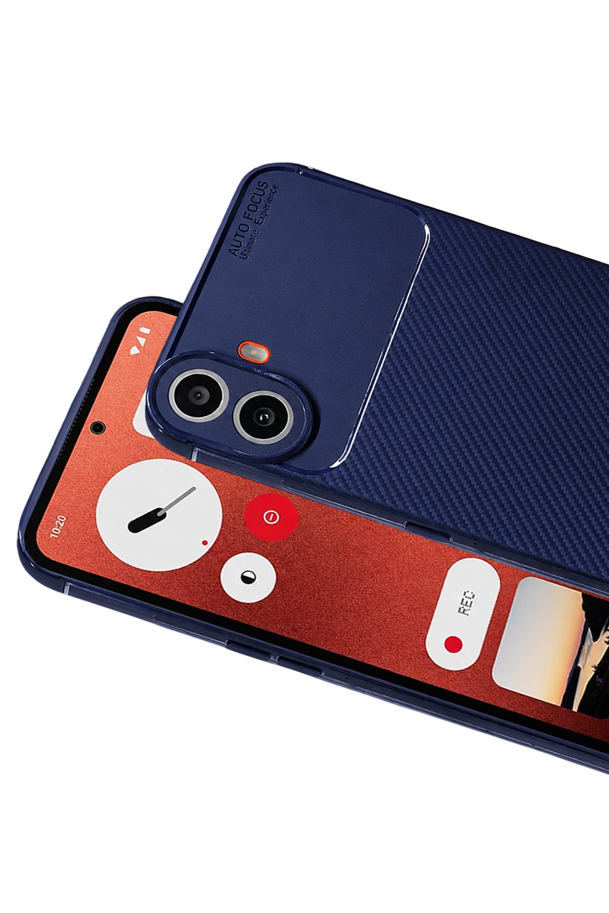 Newface Nothing Phone Nothing CMF Phone 1 Auto Focus Karbon Kapak - Lacivert — görsel 2