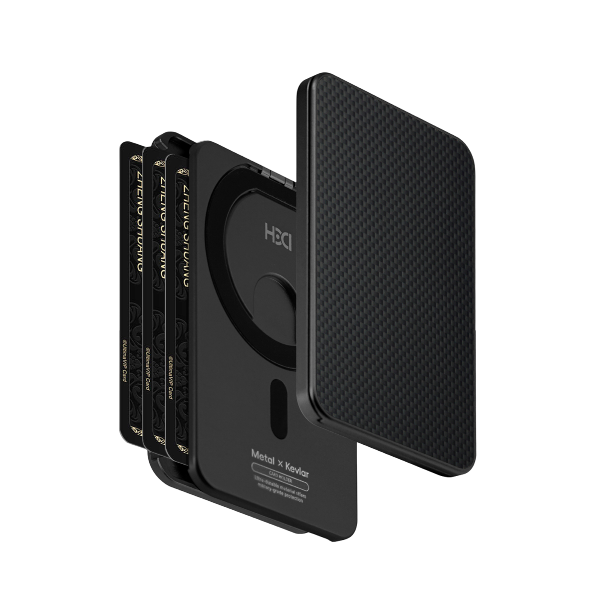 HDD HS-028 Serpentine Magsafe Kartlık - Siyah