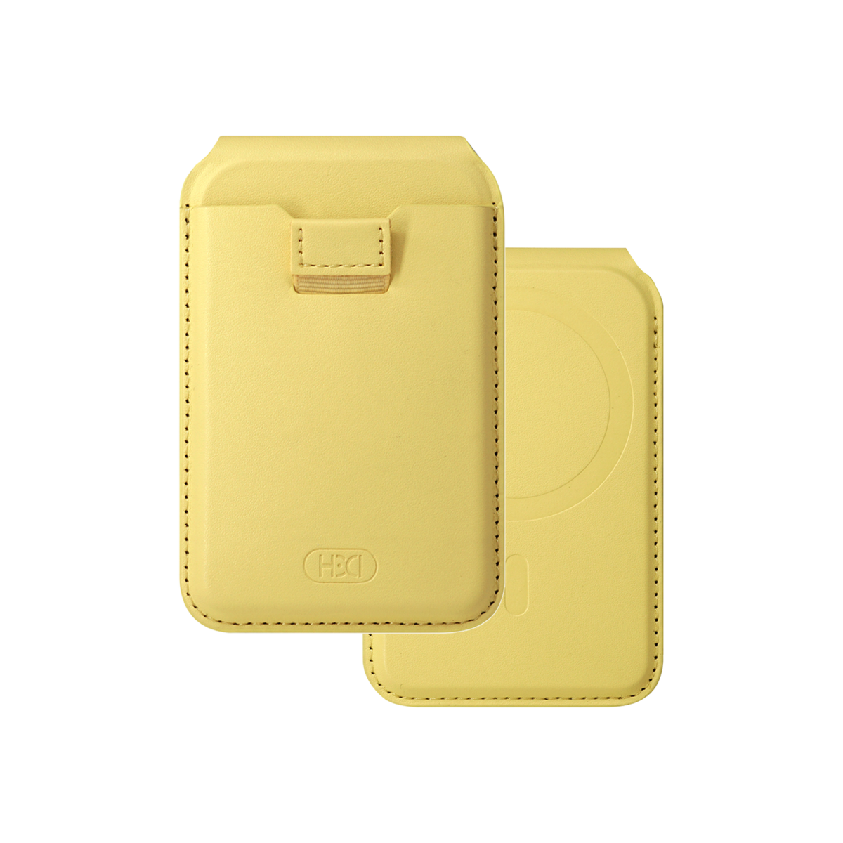 HDD HS-020 Namib Stand Özellikli Magsafe Kartlık - Sarı
