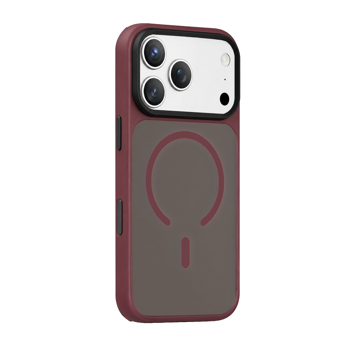 Joko Apple iPhone 18 Pro Max Megane Magsafe Kapak - Bordo