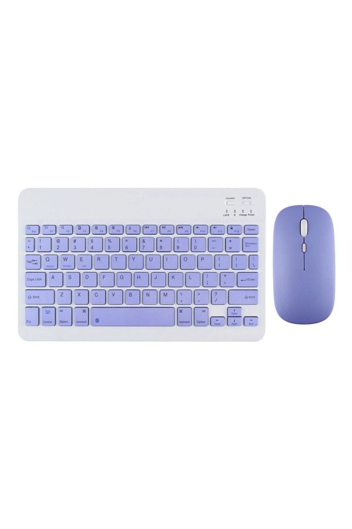 Newface KYB71 Kablosuz Klavye Mouse Set - Derin Mor