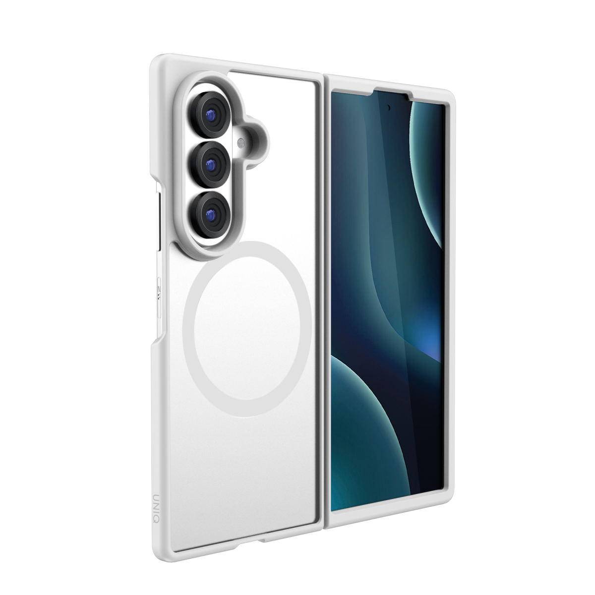 Uniq Samsung Galaxy Z Fold 8 Ultra Veren Magsafe Kapak - Beyaz