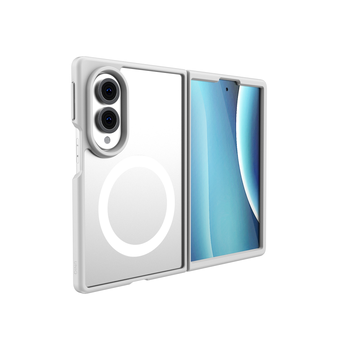 Uniq Samsung Galaxy Z Fold 8 Veren Magsafe Kapak - Beyaz