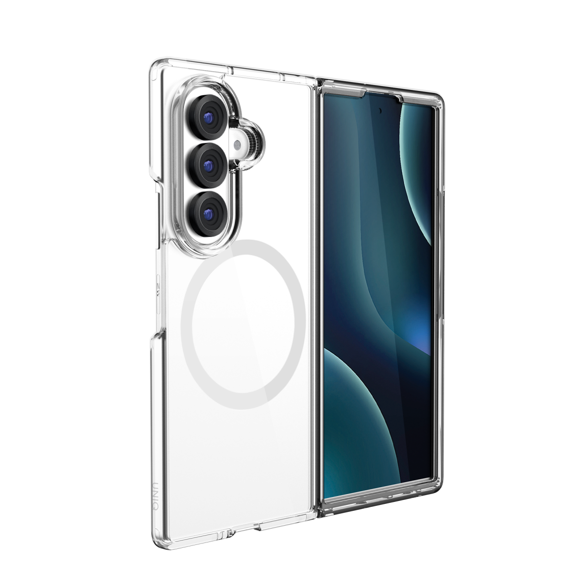 Uniq Samsung Galaxy Z Fold 8 Ultra LifePro Xtreme Magsafe Kapak - Şeffaf