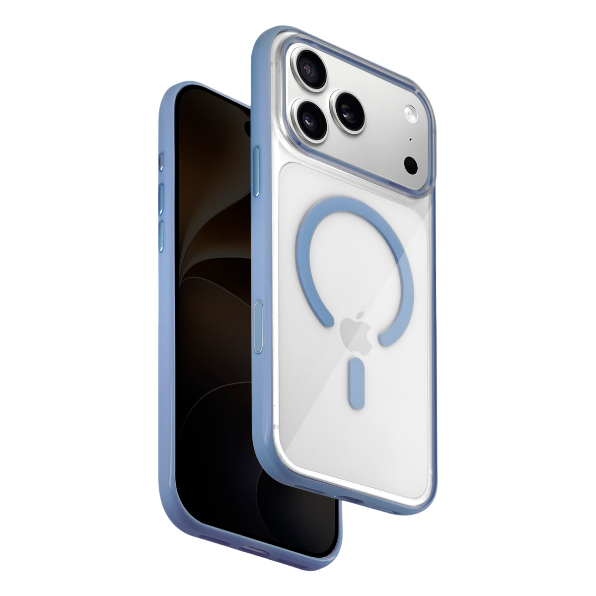 HDD Apple iPhone 18 Pro/17 Pro HBC-421 Lya Magsafe Kapak - Açık Mavi