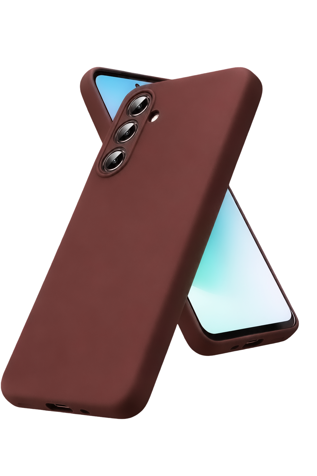 Newface Samsung Galaxy A27 5G First Silikon - Bordo