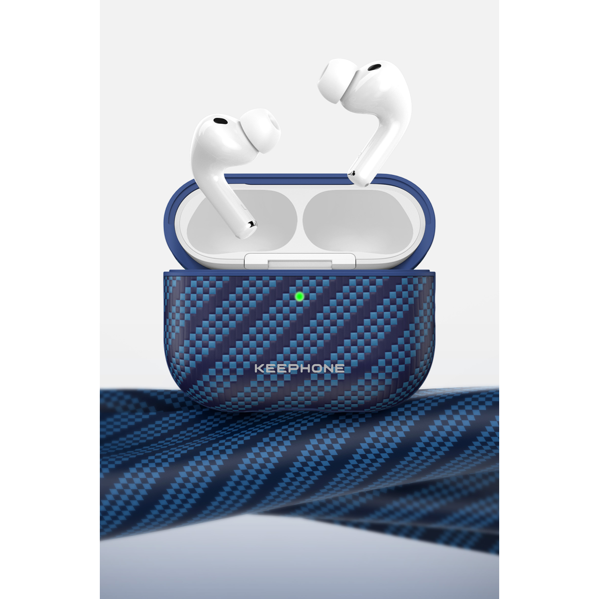 Keephone Apple Airpods Pro 3 (3.nesil) Farama Kılıf - Jet Black