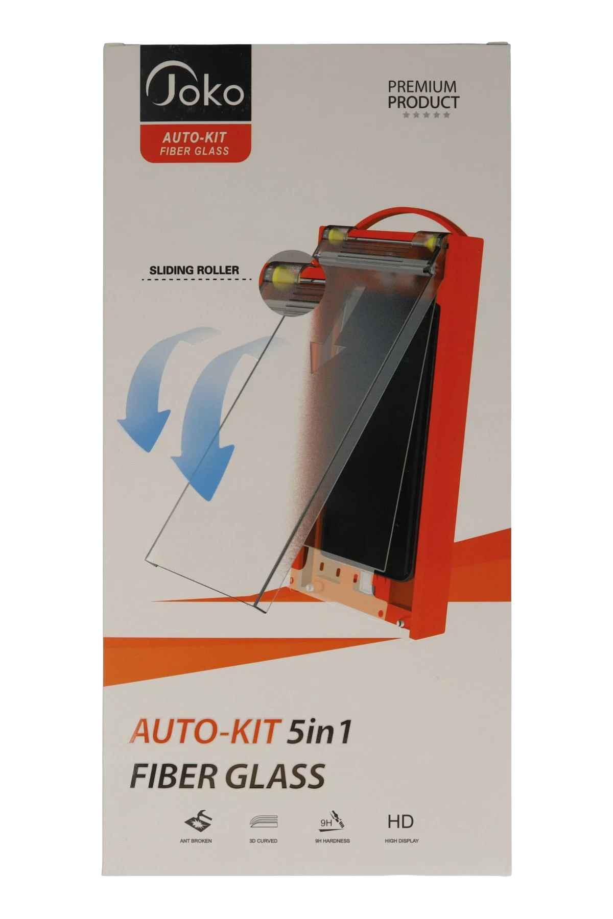 Joko Xiaomi Redmi Note 14 Pro 4G AutoKit 5in1 Fiber Hayalet Cam Ekran Koruyucu