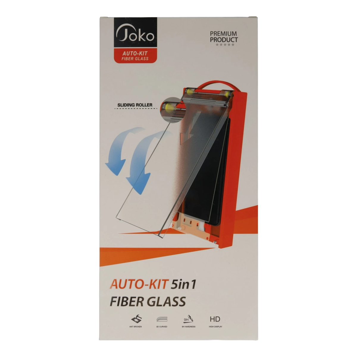 AutoKit 5in1 Fiber Hayalet Cam Ekran Koruyucu