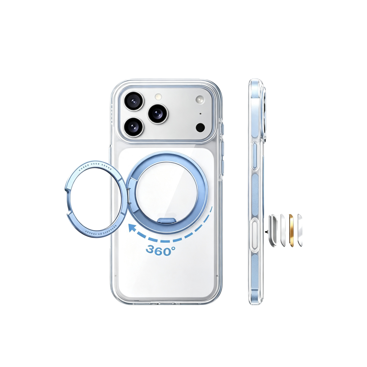 Ostand O3 Light Standlı Magsafe Kapak