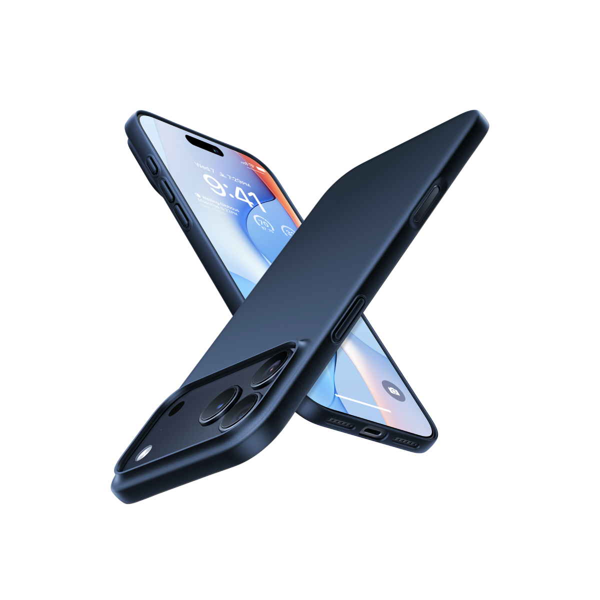 Torras Apple iPhone 18 Pro OriginFit Magsafe Kılıf - Lacivert