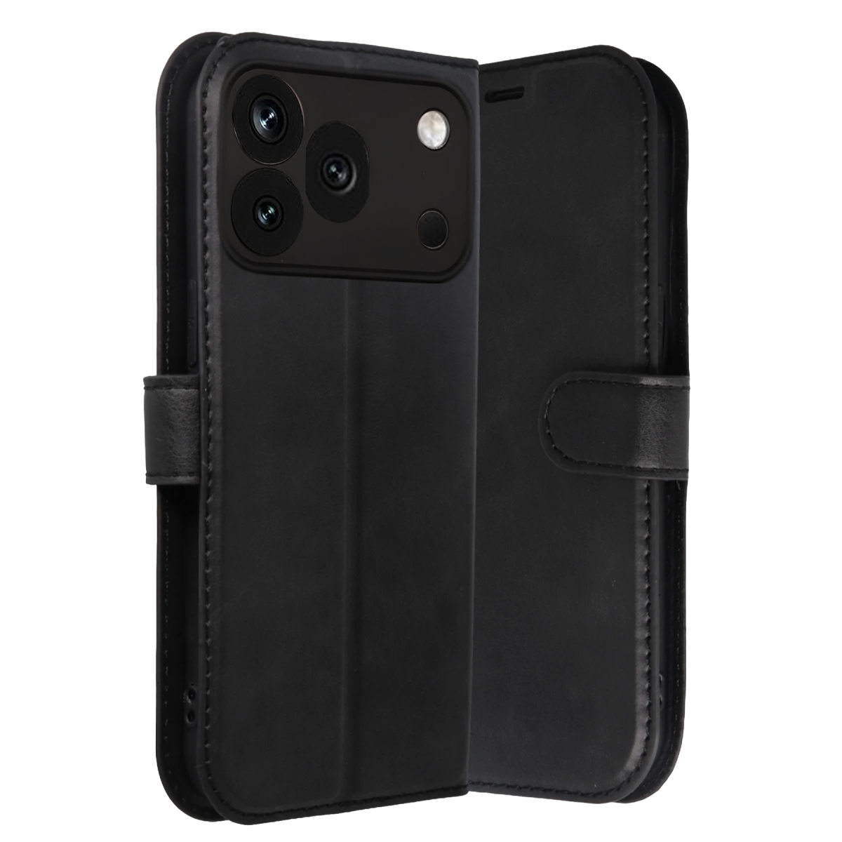 Huawei Honor 600 Pro Trend S Plus Kapaklı Kılıf - Siyah
