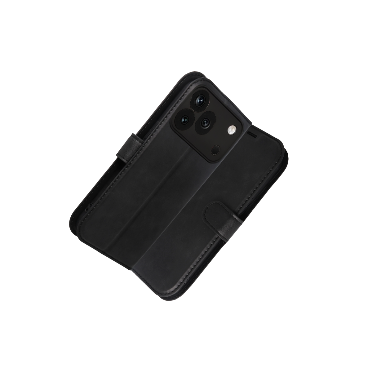 Huawei Honor 600 Pro Trend S Plus Kapaklı Kılıf - Siyah