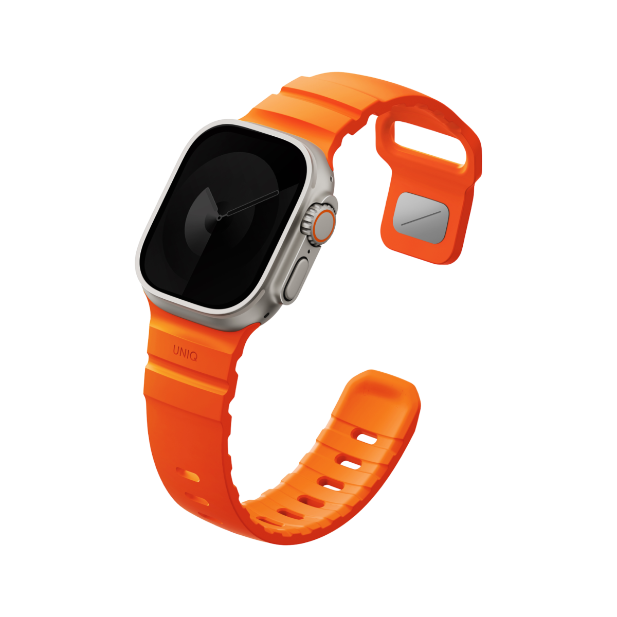 Uniq Apple Watch Ultra 49mm Alton Silikon Kordon - Turuncu