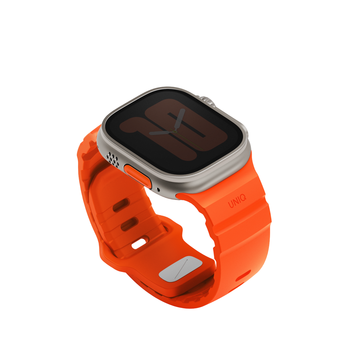 Uniq Apple Watch Ultra 49mm Alton Silikon Kordon - Turuncu