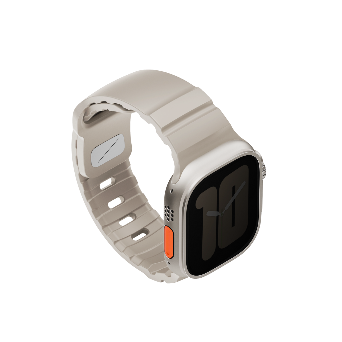 Uniq Apple Watch Ultra 49mm Alton Silikon Kordon - Bej
