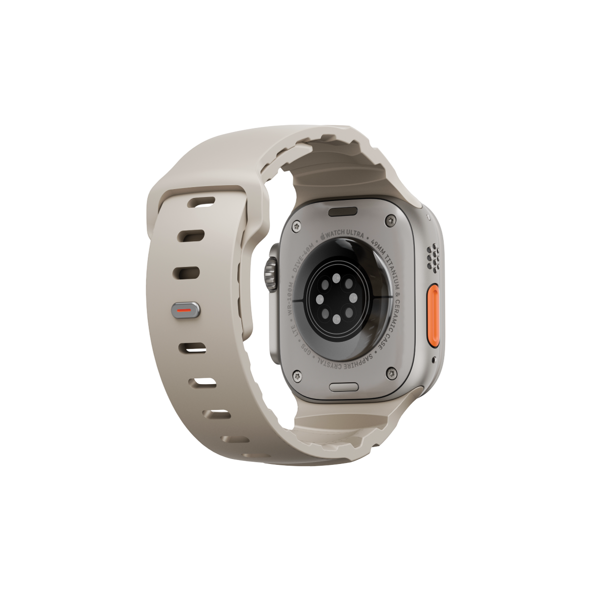 Uniq Apple Watch Ultra 49mm Alton Silikon Kordon - Bej