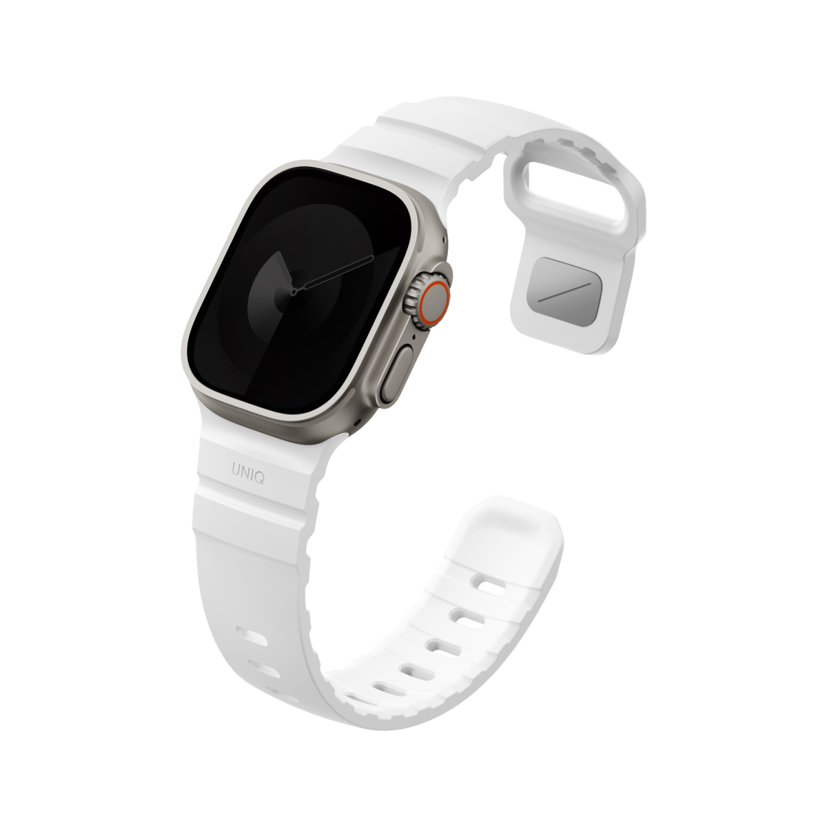 Uniq Apple Watch Ultra 49mm Alton Silikon Kordon - Beyaz