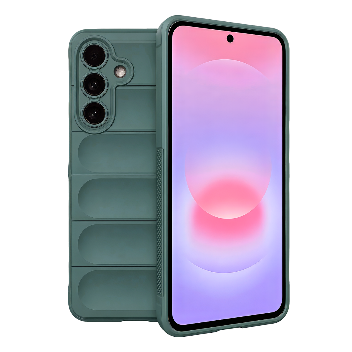 Newface Samsung Galaxy S26 FE Optimum Silikon - Koyu Yeşil