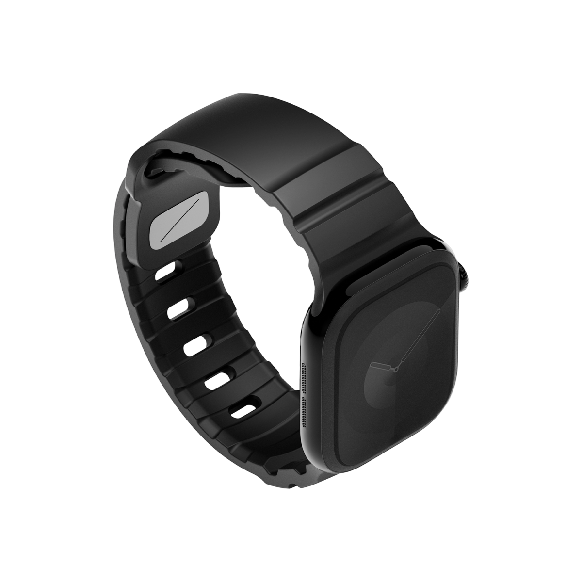 Uniq Apple Watch Ultra 41mm Alton Silikon Kordon - Siyah