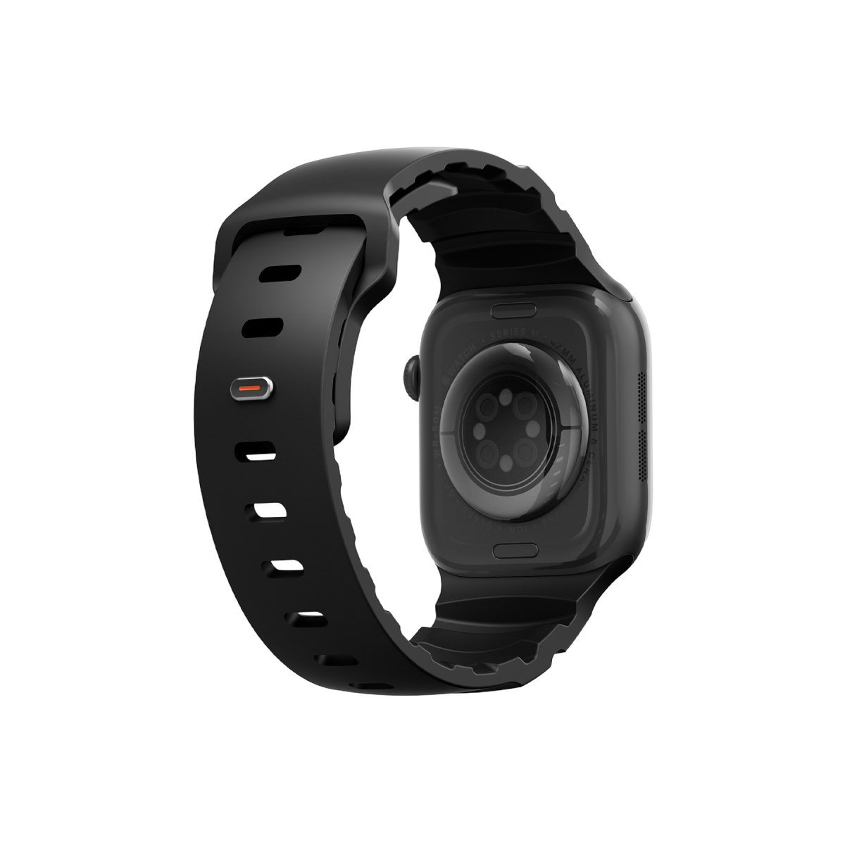 Uniq Apple Watch Ultra 41mm Alton Silikon Kordon - Siyah