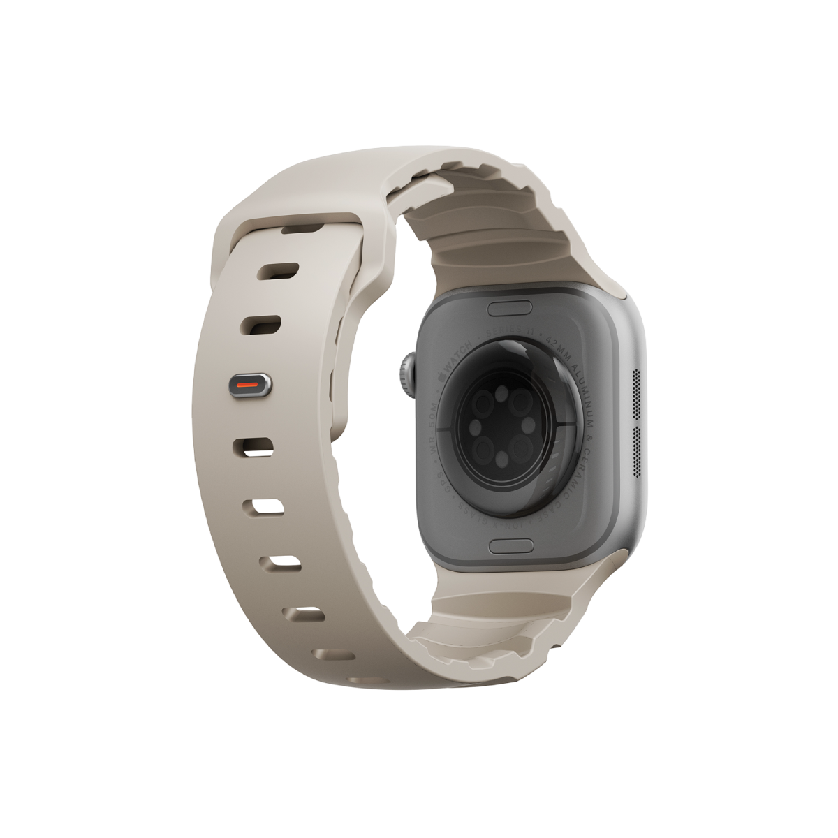 Uniq Apple Watch Ultra 41mm Alton Silikon Kordon - Bej