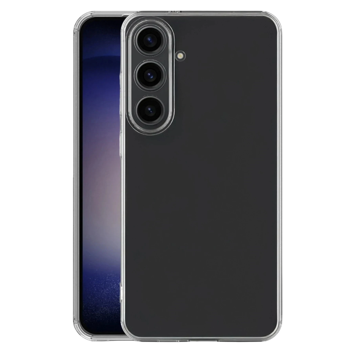 Newface Samsung Galaxy S26 FE Lüx Şeffaf Silikon - Şeffaf