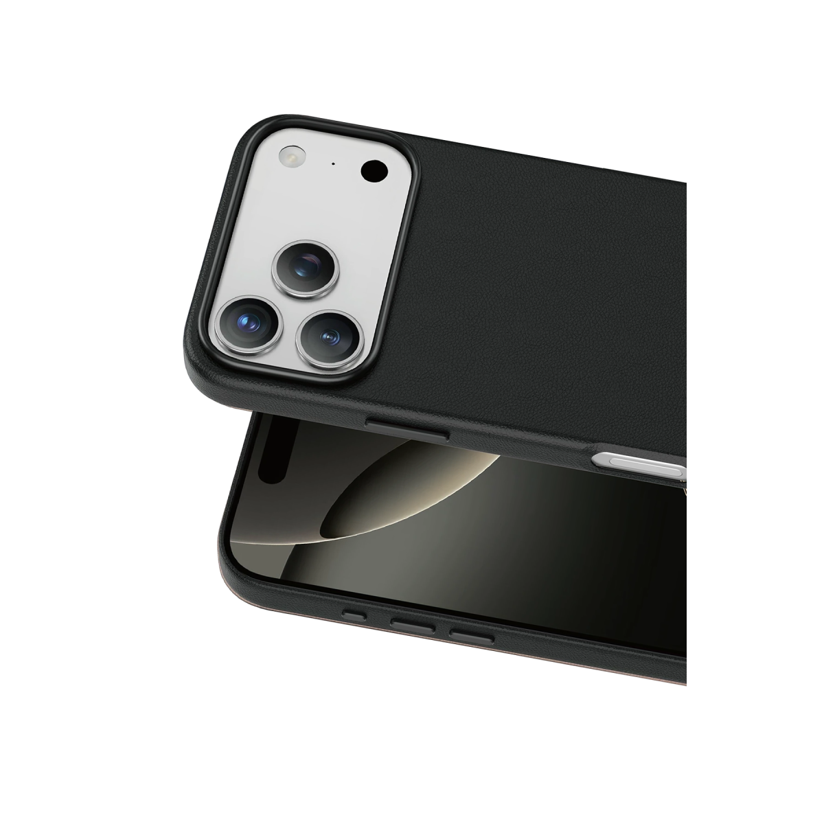 Keephone Apple iPhone 18 Pro Peekaboo Magsafe Kapak - Siyah