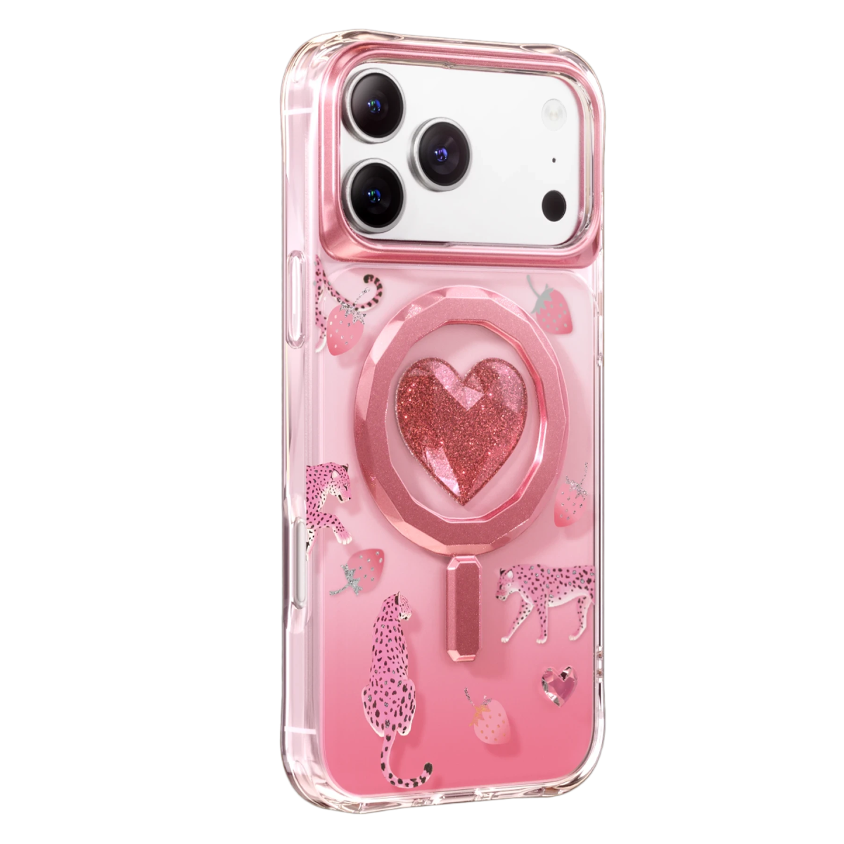 Keephone Apple iPhone 18 Pro Max Peachy Magsafe Kapak - Pembe