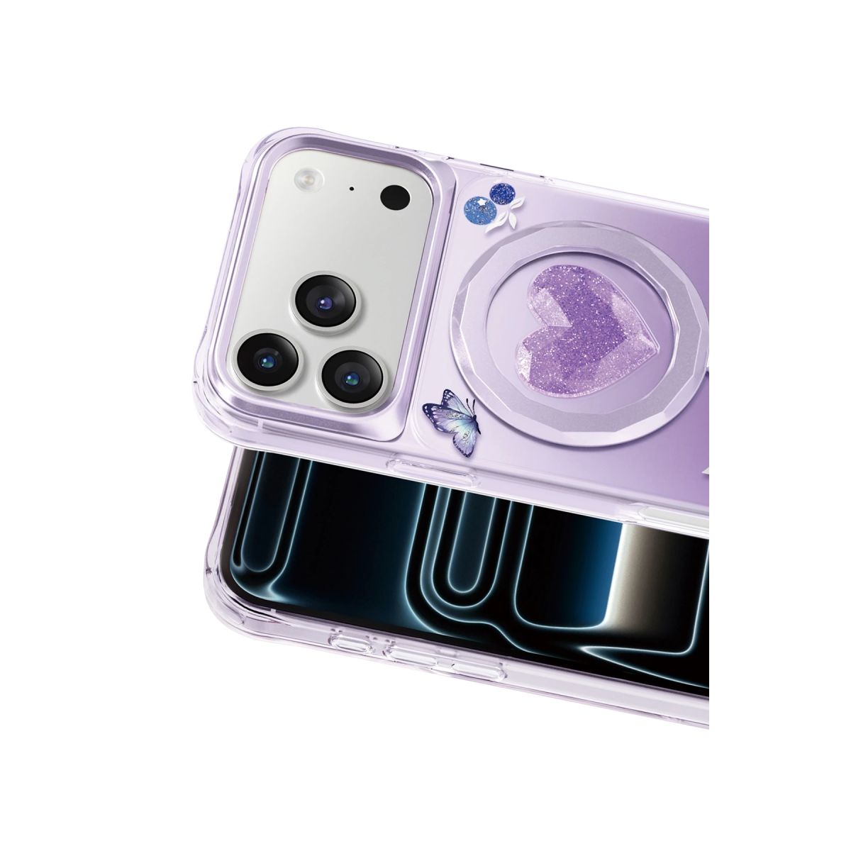Keephone Apple iPhone 18 Pro Max Peachy Magsafe Kapak - Mor