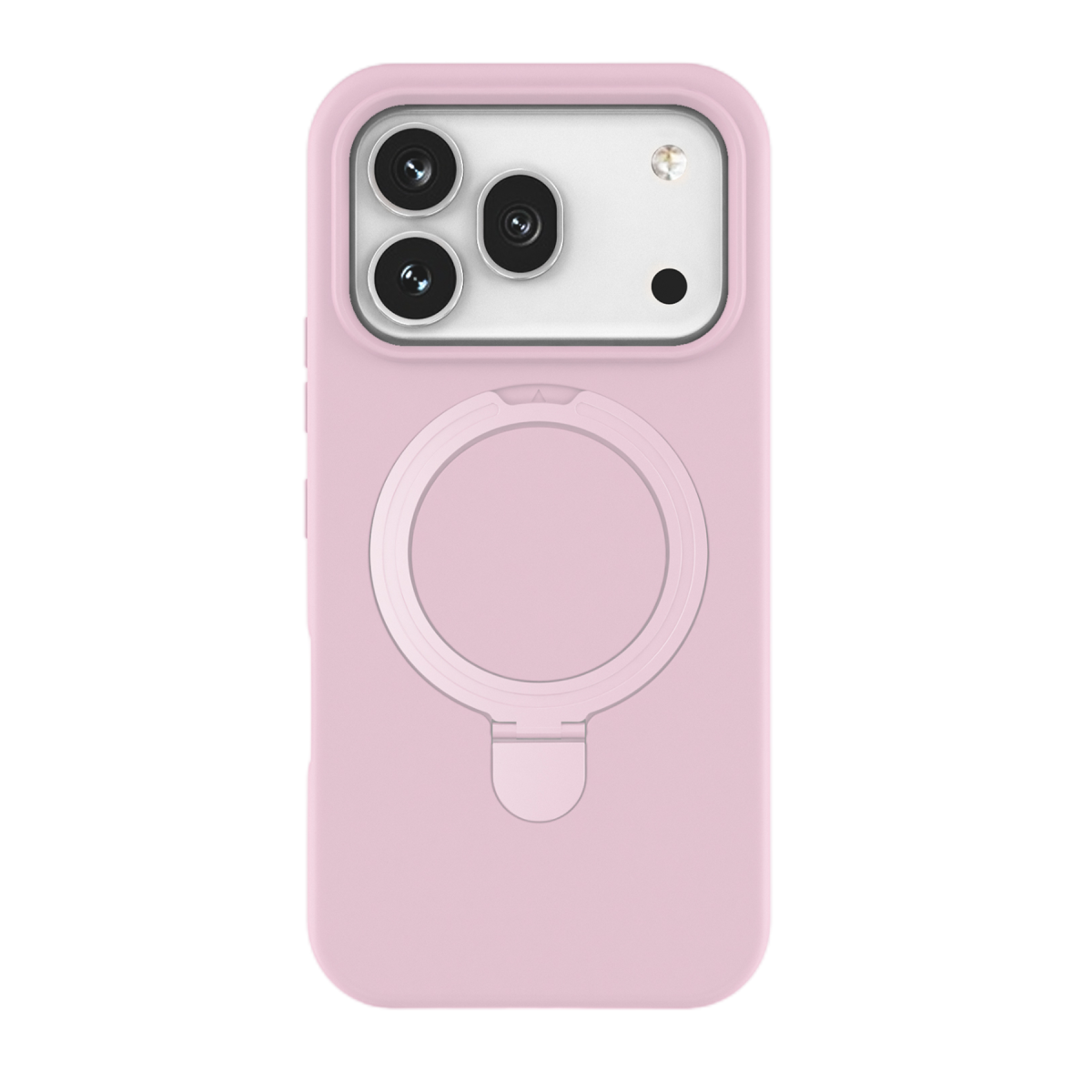 Huawei Honor 600 Regal Magsafe Standlı Kapak - Açık Pembe