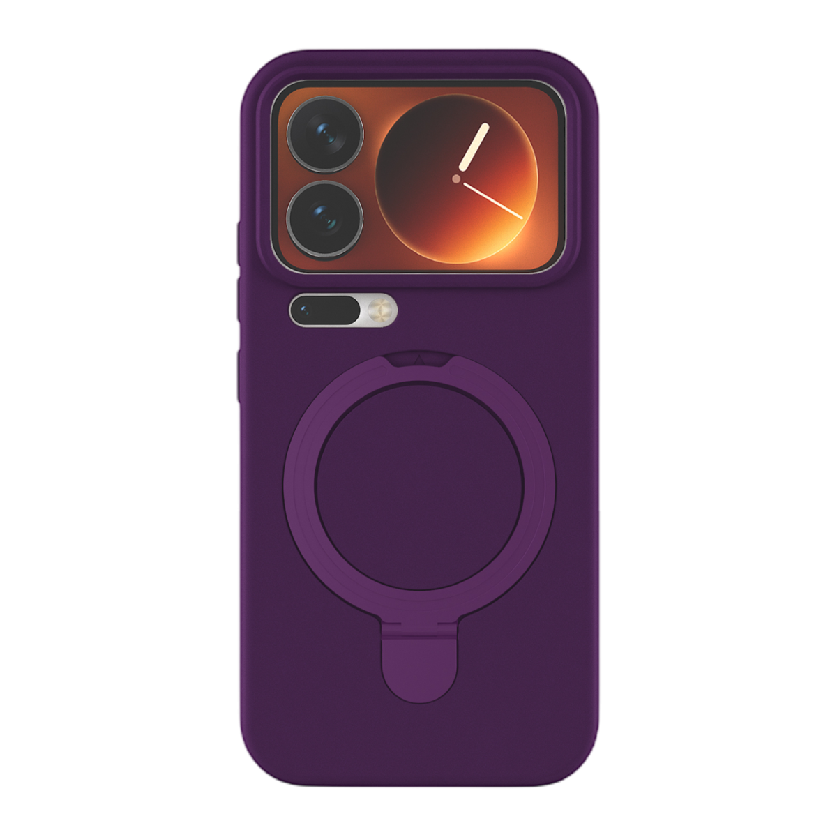 Newface Xiaomi Mi 17 Pro Max Regal Magsafe Standlı Kapak - Derin Mor
