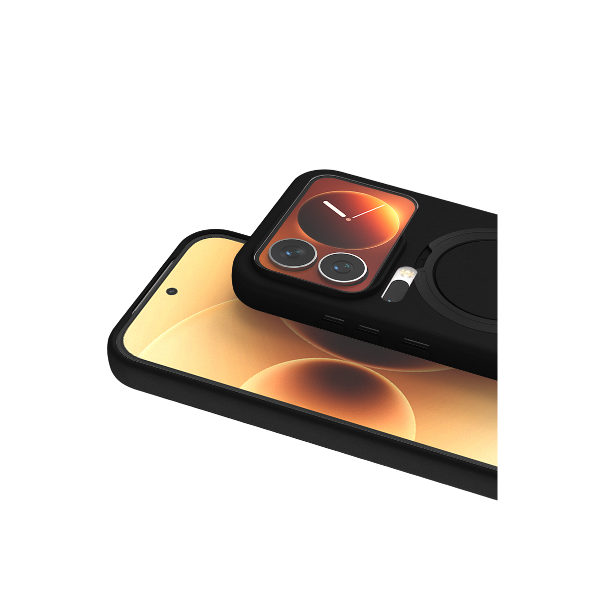 Newface Xiaomi Mi 17 Pro Max Regal Magsafe Standlı Kapak - Siyah