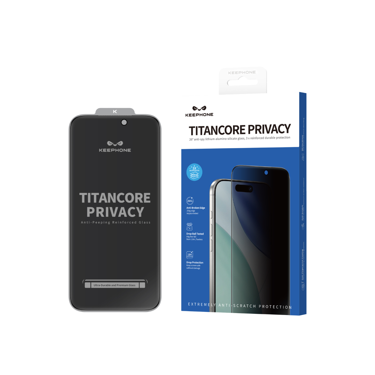 Titancore Hayalet Cam Ekran Koruyucu