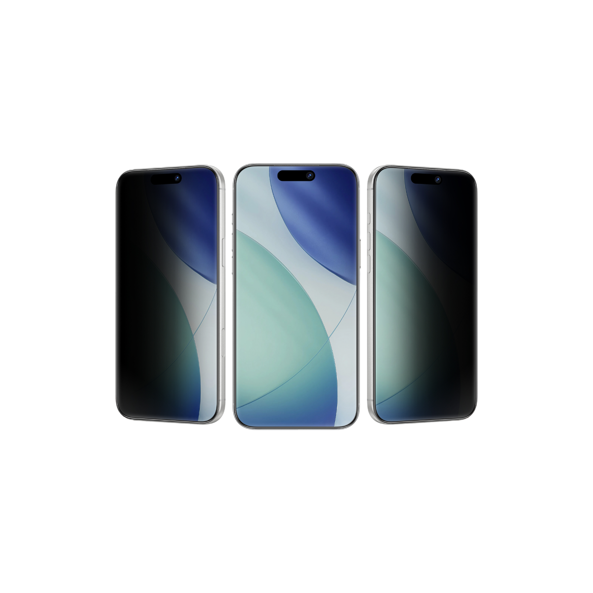 Keephone Apple iPhone 18 Pro Max Titancore Hayalet Cam Ekran Koruyucu - Siyah