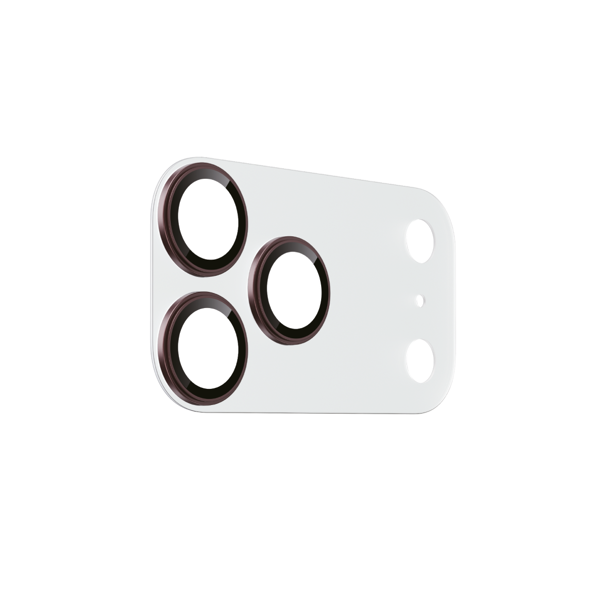 Keephone Apple iPhone 18 Pro Max Reggio Kamera Lens - Bordo