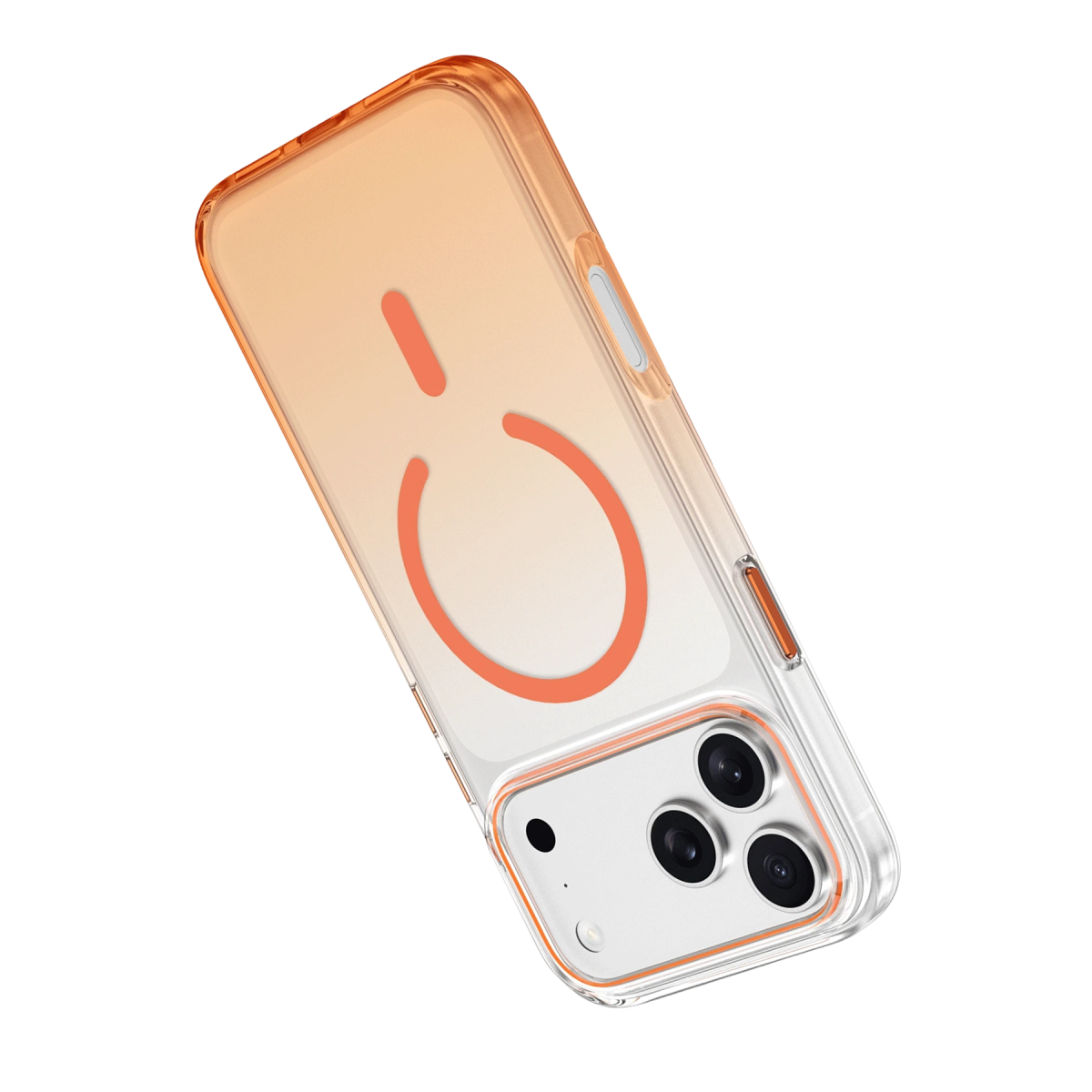 Keephone Apple iPhone 18 Pro Aurora Pro Magsafe Kılıf - Turuncu
