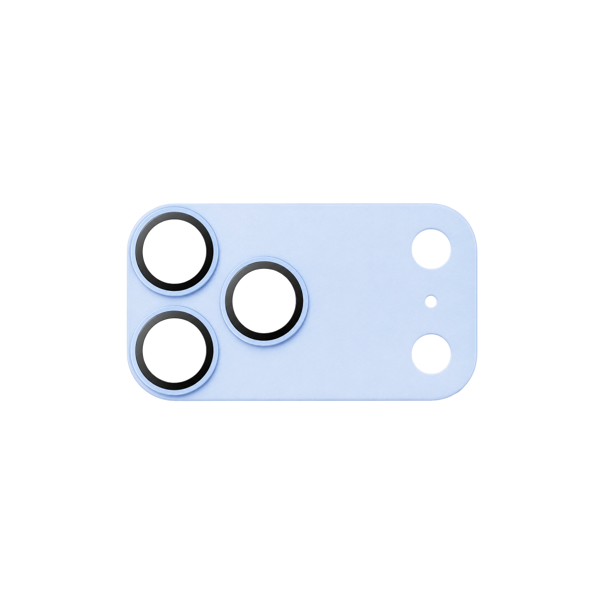 Keephone Apple iPhone 18 Pro Max Wellens Kamera Lens Koruyucu - Açık Mavi
