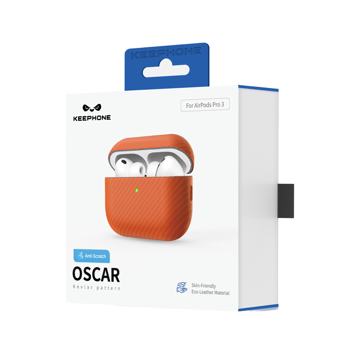 Keephone Apple Airpods Pro 3 (3.nesil) Oscar Kılıf - Lacivert
