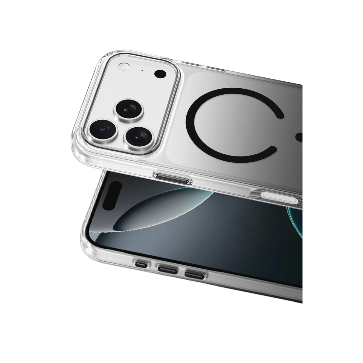 Keephone Apple iPhone 18 Pro Max Aurora Pro Magsafe Kılıf - Siyah