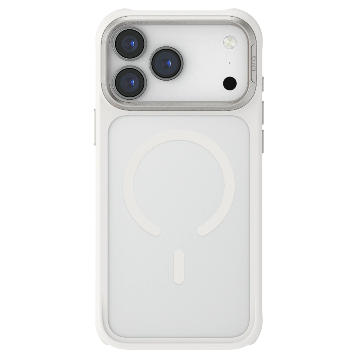 Uniq Apple iPhone 18 Pro Max Veren Magsafe Kapak - Beyaz