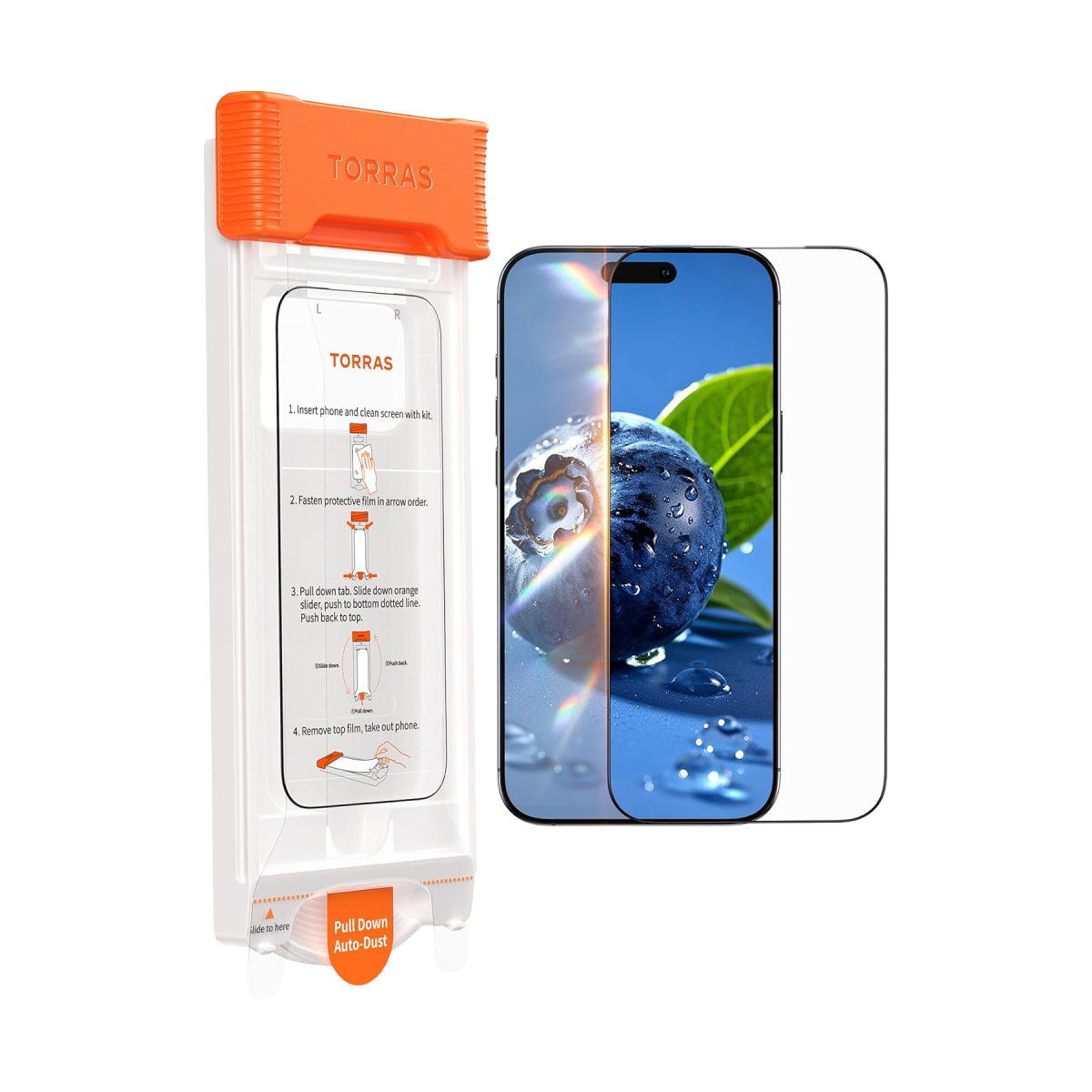 Torras Apple iPhone 18 Pro OrigArmor Cam Ekran Koruyucu