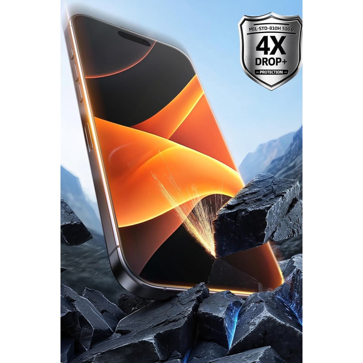 Torras Apple iPhone 18 Pro Max OrigArmor Cam Ekran Koruyucu